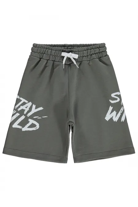Boys' Capri Pants, Ages 6-9, Khaki - Pack
