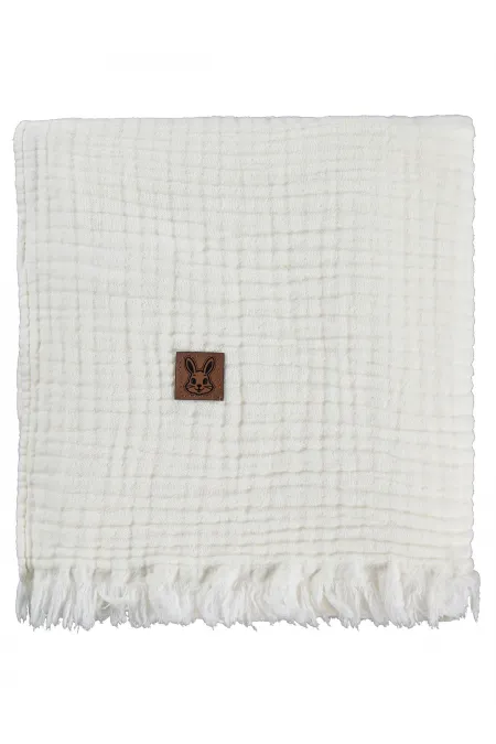 Baby Blanket and Swaddle Set 0-24 Months, Ecru - Package