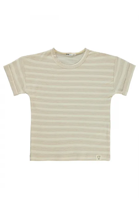 Boys T-Shirt 6-9 Years Brown - Pack
