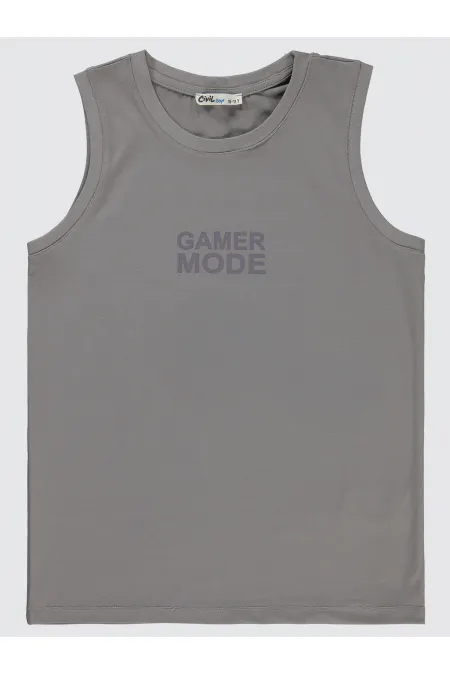 Lot de T-shirts gris pour garçons de 10 à 13 ans