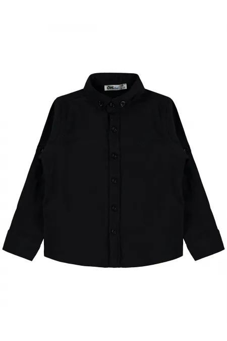 Boys' Shirt, Ages 6-9, Black - Pack