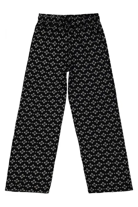 Kız Çocuk Pantolon 10-13 Yaş Siyah - Paket