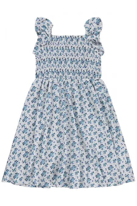 Kız Çocuk Jile ve Elbise 10-13 Yaş Kırık Beyaz - Paket