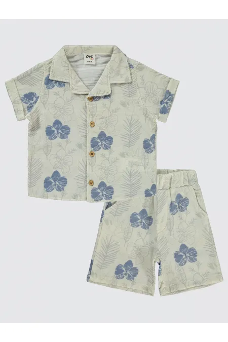 Bebek Takım 0-24 Ay İndigo - Paket