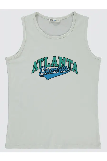 T-shirt garçon 10-13 ans, gris clair - Emballage