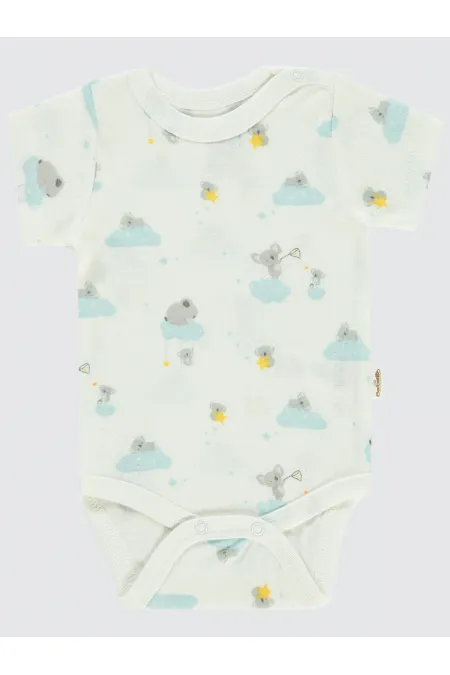 Body bébé à boutons-pression 0-24 mois écru - Emballage