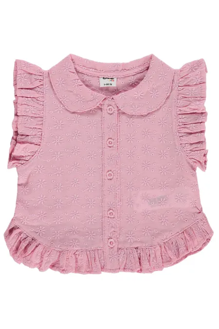 Baby Shirt 0-24 Months Soft Pink - Pack