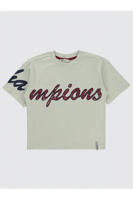 Boys T-Shirt 10-13 Years Old Claret Red - Package