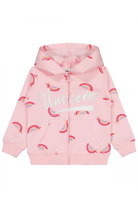 Kız Çocuk Hırka 2-5 Yaş Pembe - Paket