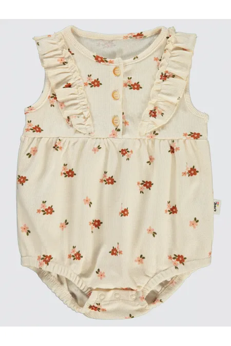 Grenouillères bébé 0-24 mois ivoire - Lot