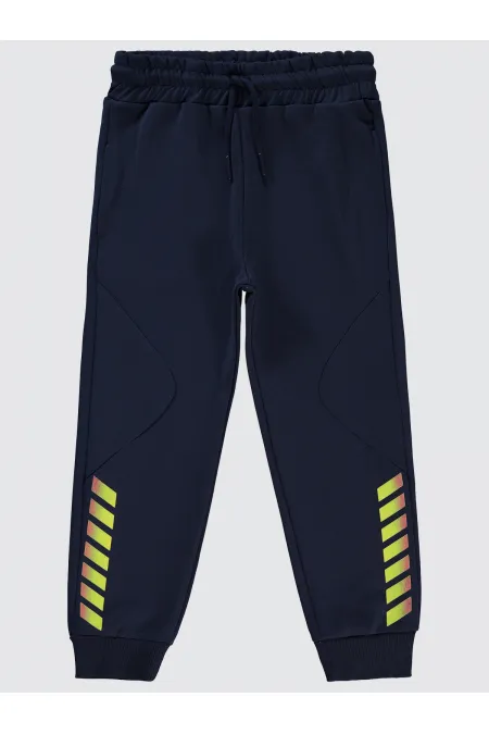 Bas de survêtement garçon 6-9 ans bleu marine - Lot