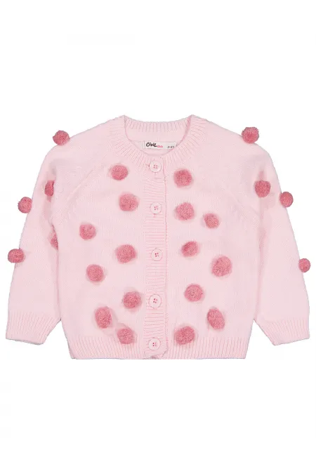Gilet rose pour fille de 2 à 5 ans - Emballage