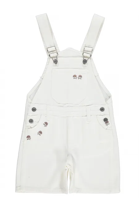 Kız Çocuk Slopet 6-9 Yaş Kırık Beyaz - Paket