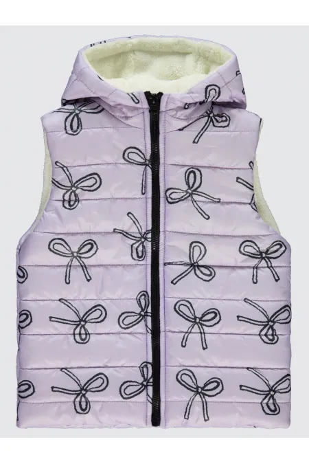 Kız Çocuk Yelek 6-9 Yaş Nazik Lavanta - Paket