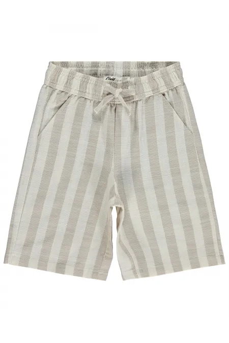 Boys' Capri Pants, Ages 6-9, Coffee Brown - Pack