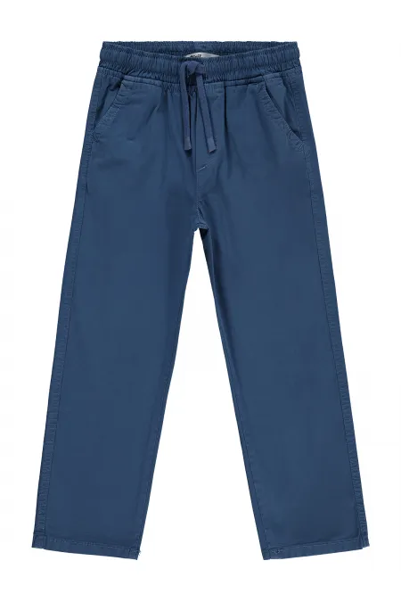Pantalon garçon, 10-13 ans, bleu pétrole - Pack