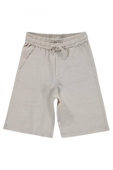 Erkek Çocuk Kapri 10-13 Yaş Bej - Paket