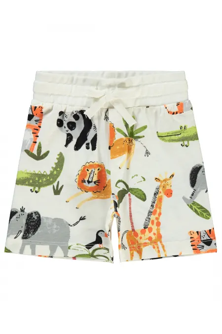 Erkek Çocuk Kapri 2-5 Yaş Ekru - Paket