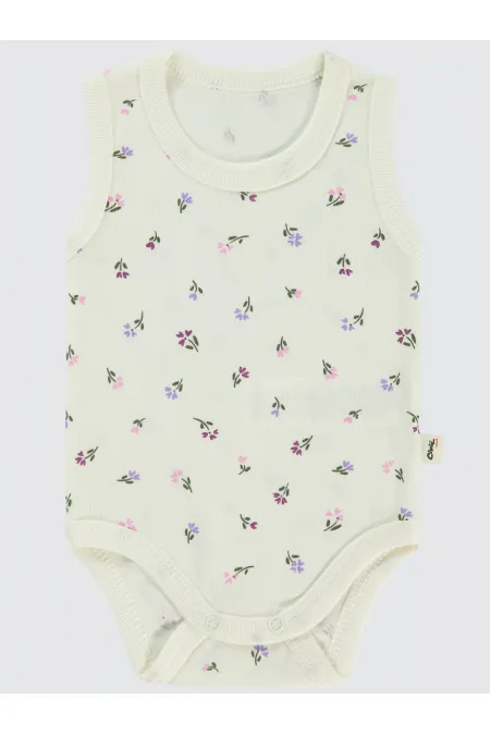 Body bébé à boutons-pression 0-24 mois écru - Emballage