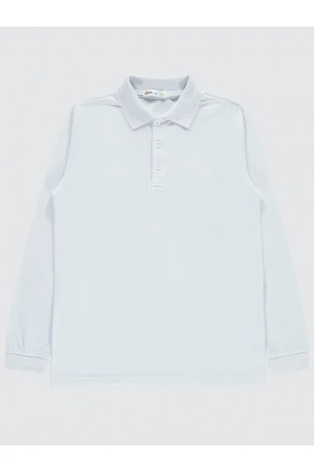 Erkek Çocuk Sweatshirt 10-13 Yaş Beyaz - Paket