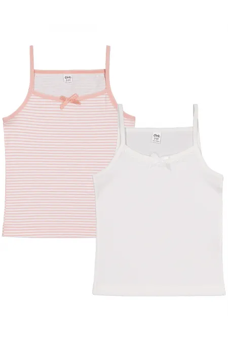 Kız Çocuk Atlet 2-9 Yaş Standart - Paket