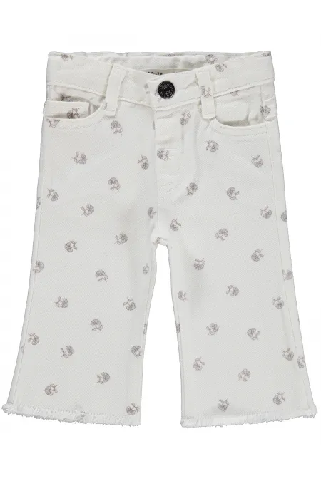 Baby Pants 0-24 Months, Off-White - Pack