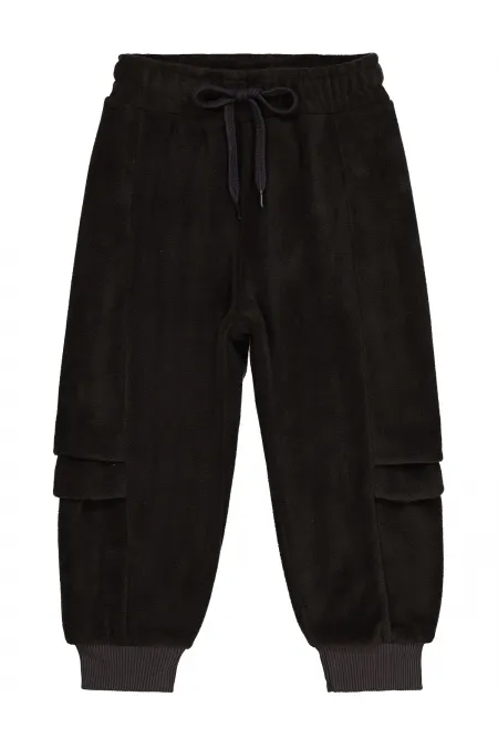 Bas de survêtement garçon 2-5 ans anthracite - Lot