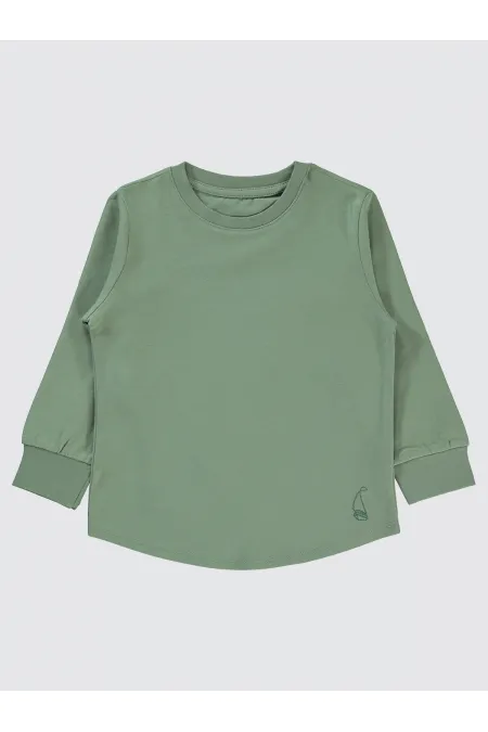 Erkek Çocuk Sweatshirt 2-5 Yaş Soft Haki - Paket