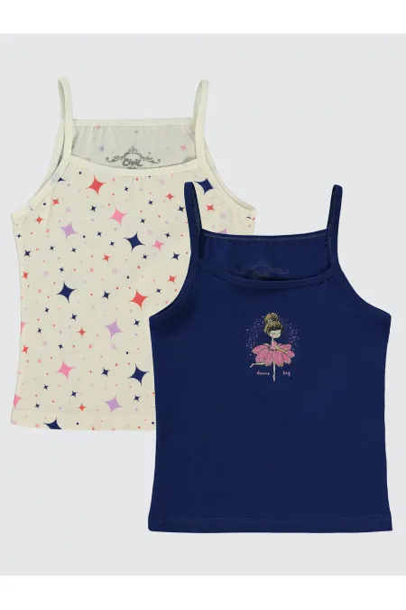 Débardeur pour filles de 2 à 9 ans, taille standard - Emballage