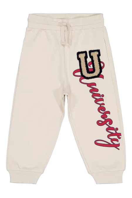 Pantalon de survêtement garçon, 2-5 ans, couleur pierre - Lot