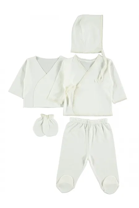 Ensemble de body bébé 0-24 mois, écru - Emballage