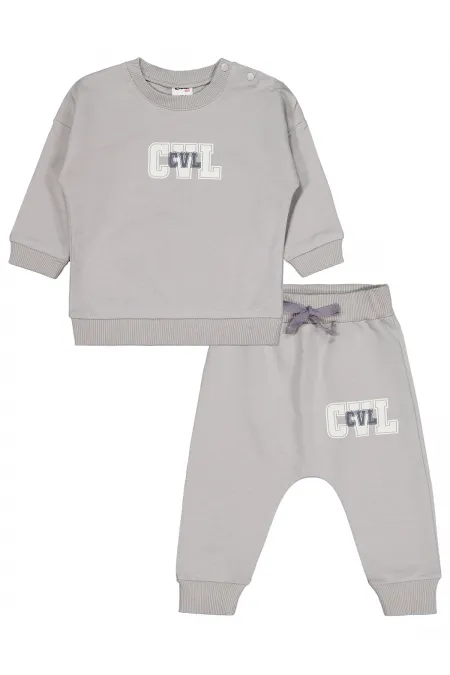 Baby Set 0-24 Months Light Gray - Package