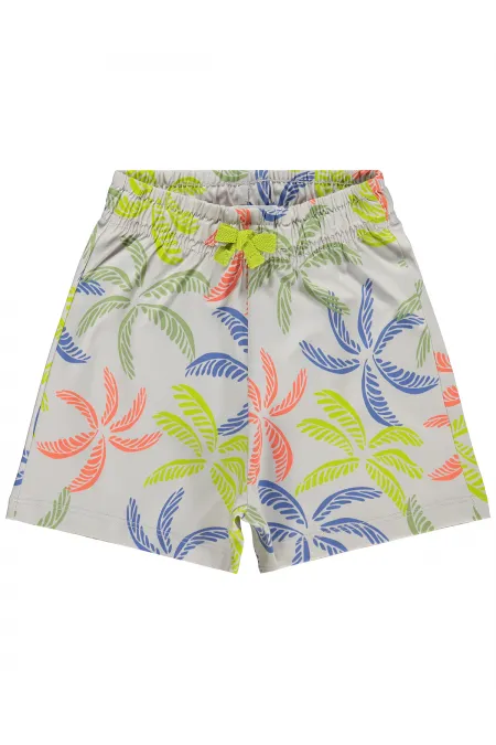 Short garçon, 2-5 ans, couleur pierre foncée - Emballage