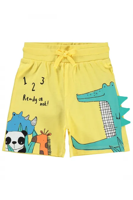 Capri garçon 2-5 ans Jaune - Emballage