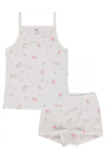 Girls' Underwear Set 2-9 Years Ecru - Pack