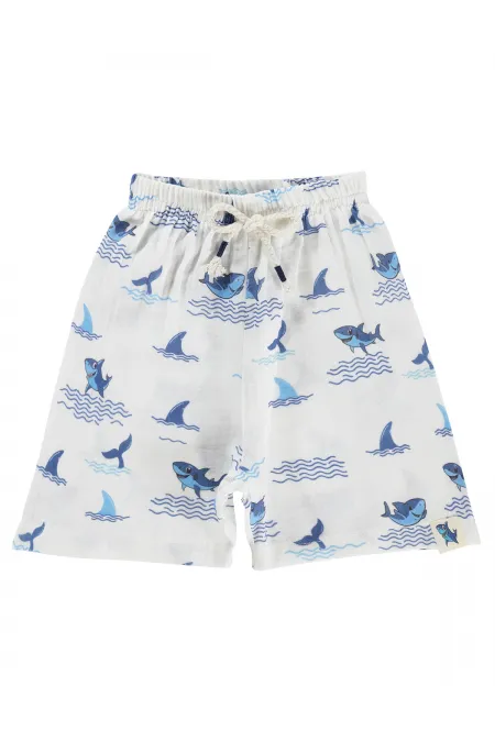 Short garçon, 2-5 ans, blanc - Lot