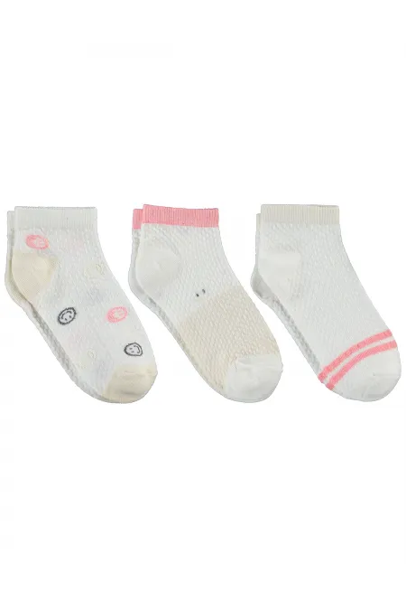 Girls' Ankle Socks, Ages 2-9, Standard - Pack