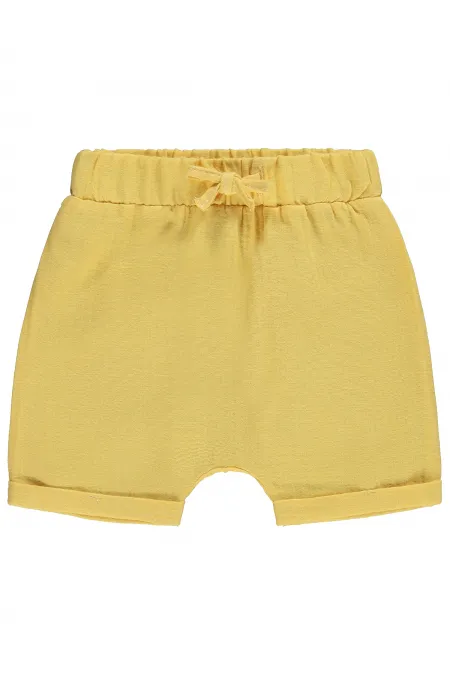 Bebek Şort 0-24 Ay Koyu Hardal - Paket