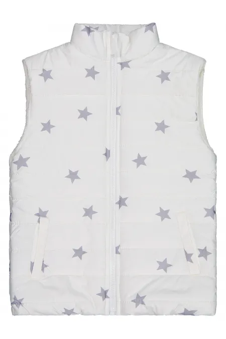 Kız Çocuk Yelek 10-13 Yaş Ekru - Paket