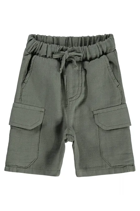 Pantalon Capri bébé 0-24 mois kaki - Emballage Pantalon Capri bébé 0-24 mois kaki - Emballage