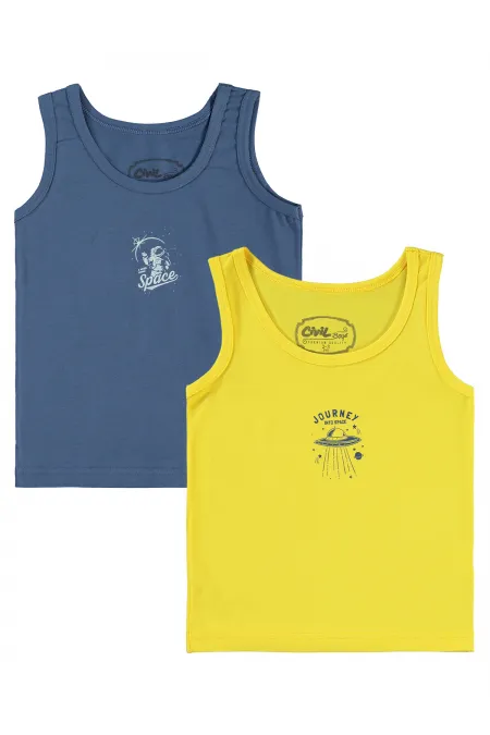 Débardeur garçon taille standard 2-9 ans - Emballage