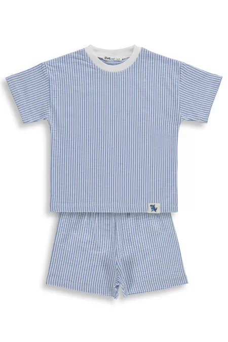 Erkek Çocuk Takım 2-5 Yaş Mavi - Paket