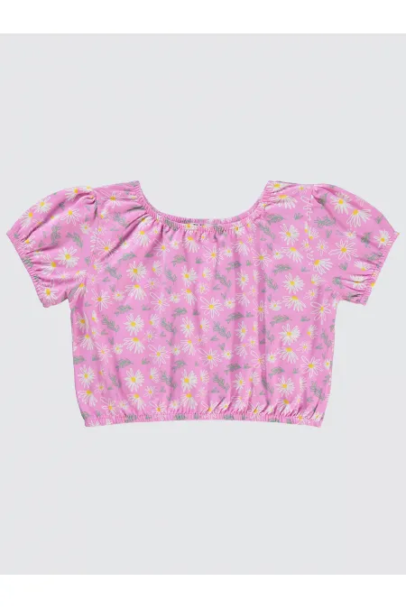 Girl T-Shirt 6-9 Years Old Fondant Pink - Package