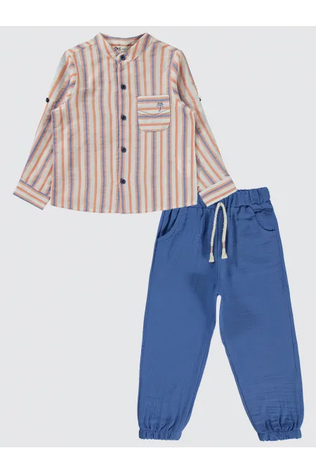 Costume orange pour garçon de 2 à 5 ans - Emballage