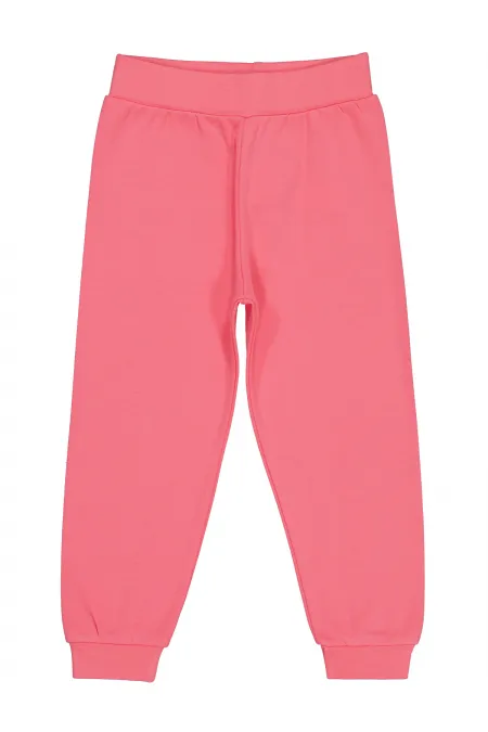 Bas de survêtement rose foncé pour fille (2-5 ans) - Lot