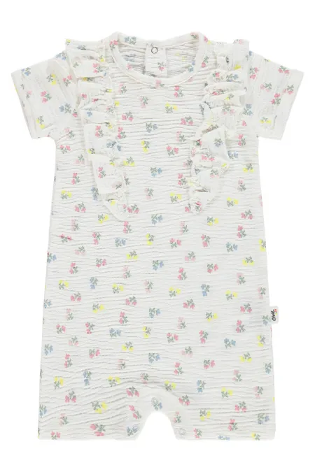 Barboteuse bébé 0-24 mois, écru - Emballage