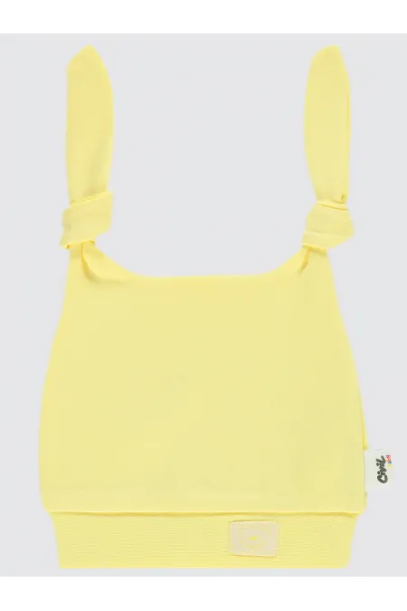 Bonnets, chapeaux et ensembles pour bébés de 0 à 24 mois, jaunes - Emballage