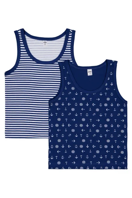 Débardeur garçon taille standard 2-9 ans - Emballage