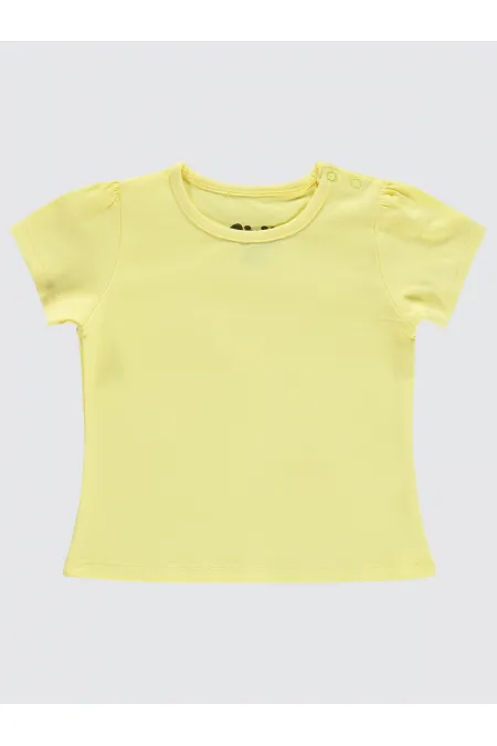 Lot de T-shirts bébé jaunes 0-24 mois