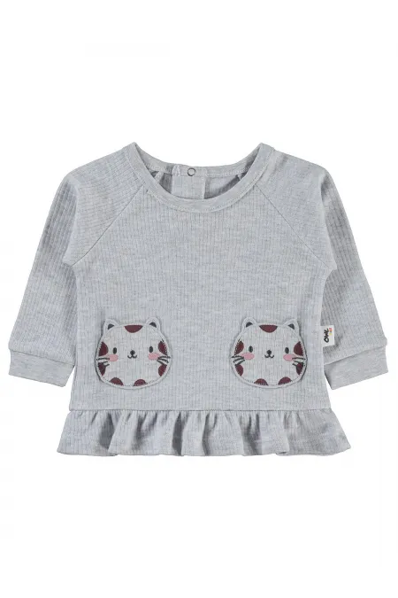 Bebek Sweatshirt 0-24 Ay Karmelanj - Paket